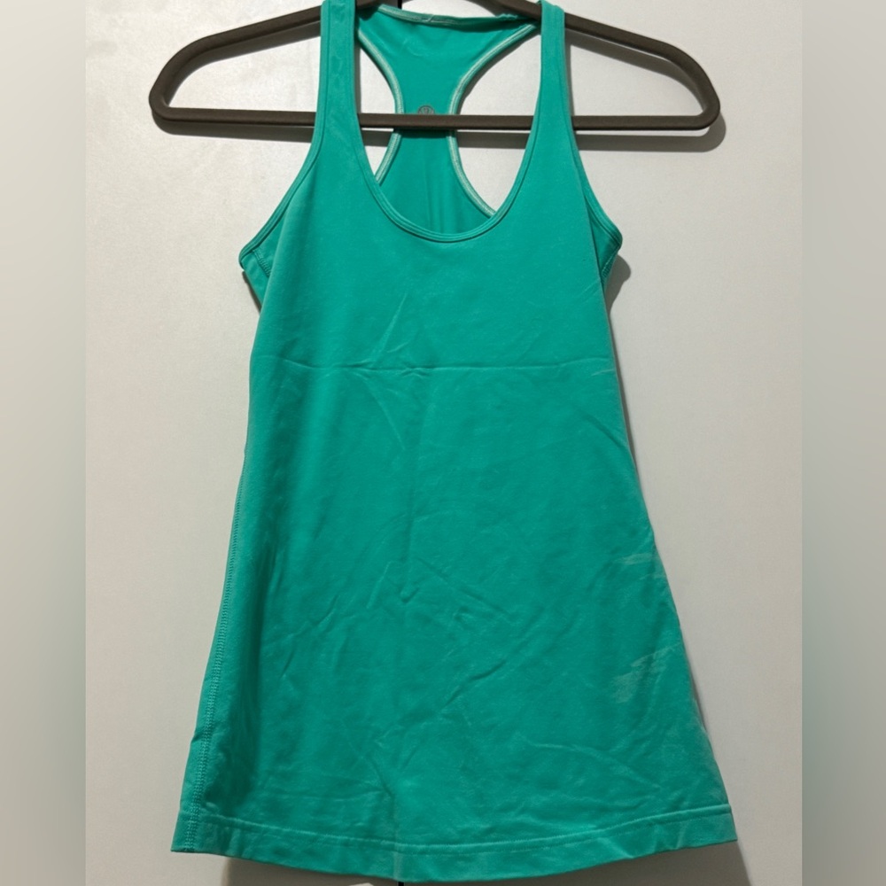 Lululemon Athletica Teal Tank Top